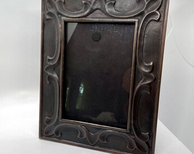 Vintage Metal Table Top Frame Wall Frame Stand up Frame 5 X 7 Etsy