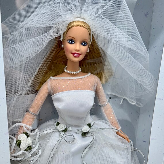 blushing bride barbie doll 1999