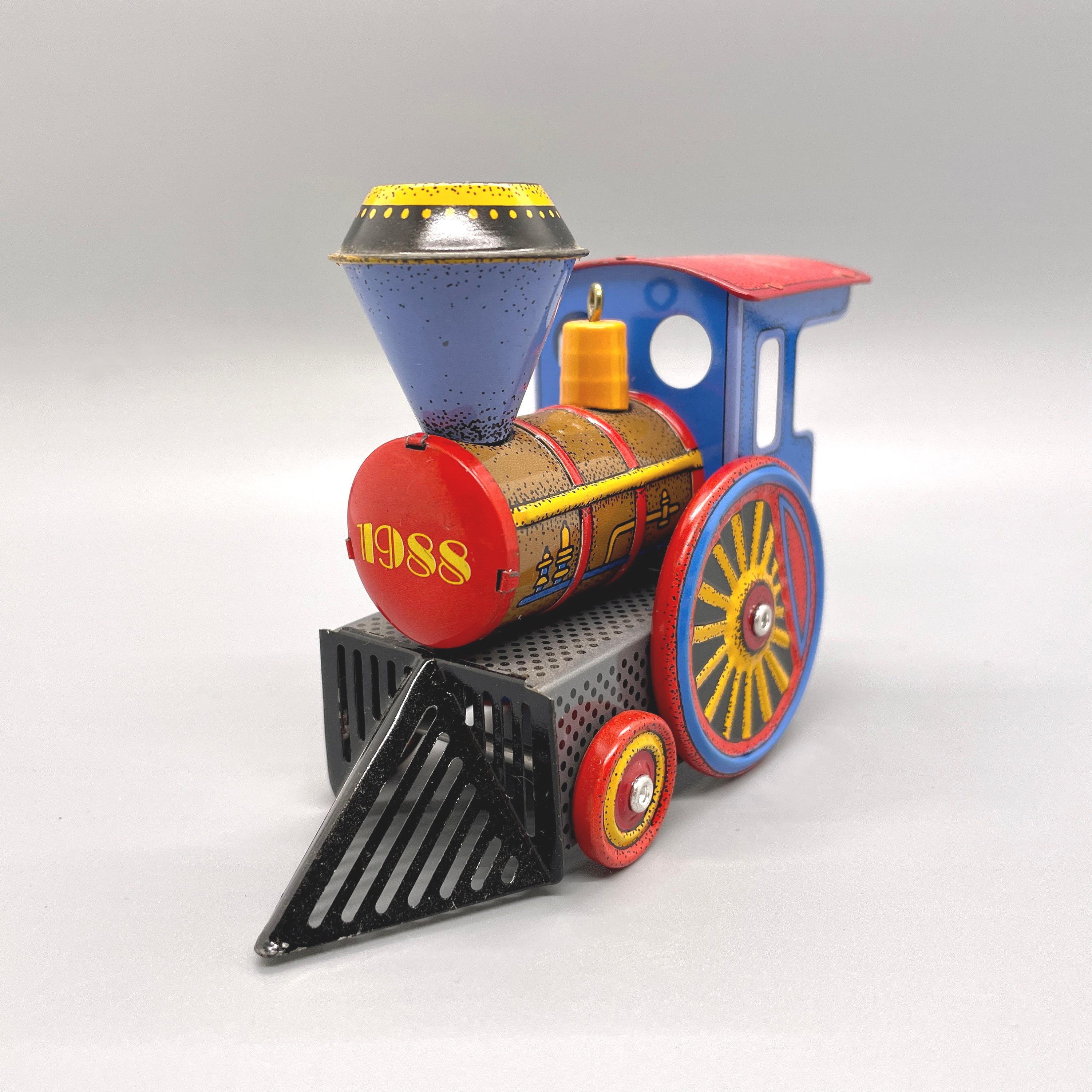 Toy train tin - Etsy 日本