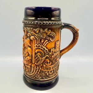 Vintage Gerz Västtyskland Öl Stein 0,25 liter Keramikmugg