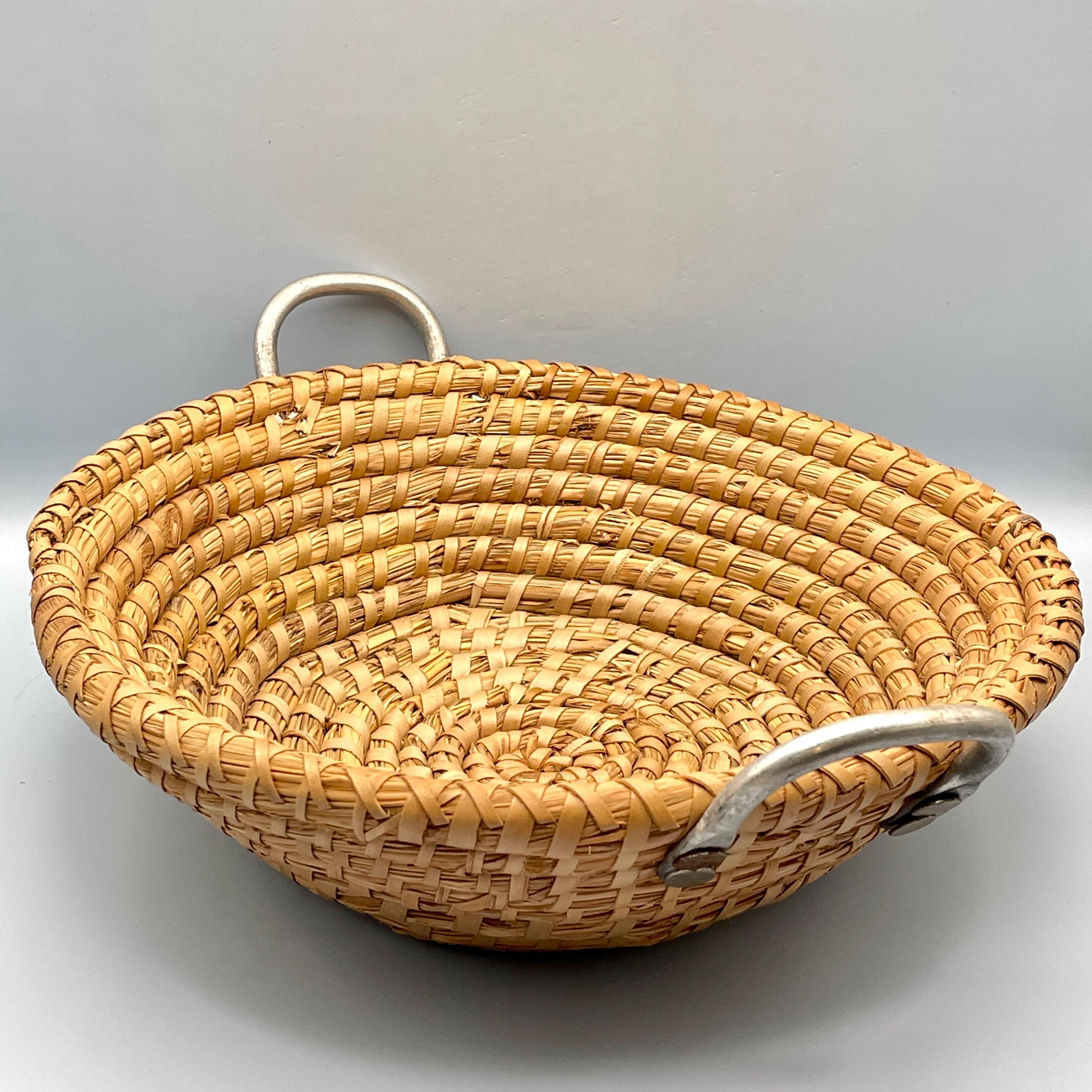 Vintage woven basket - Etsy 日本