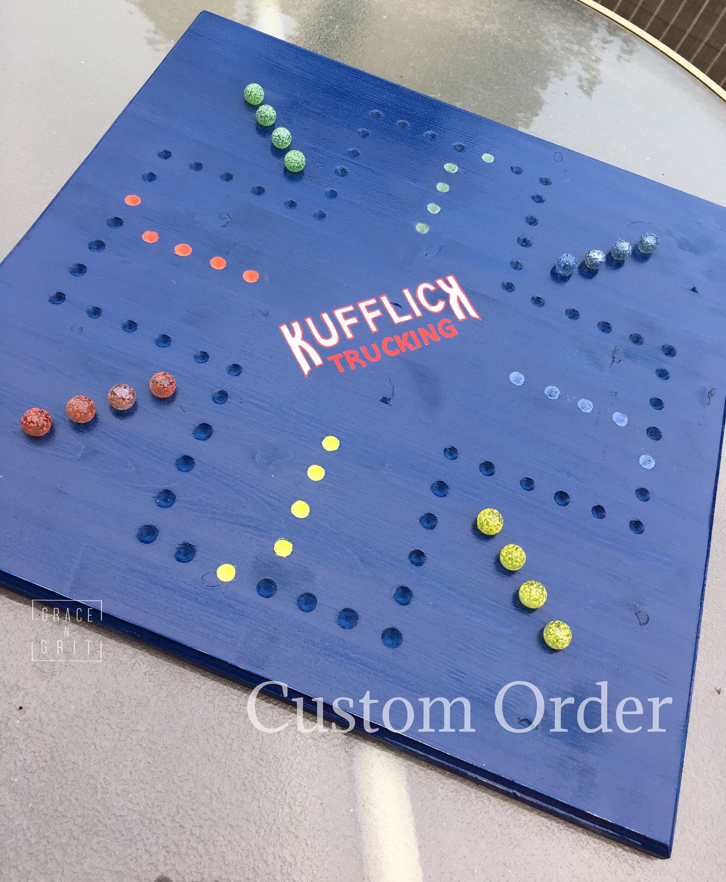 Marbles board game Etsy