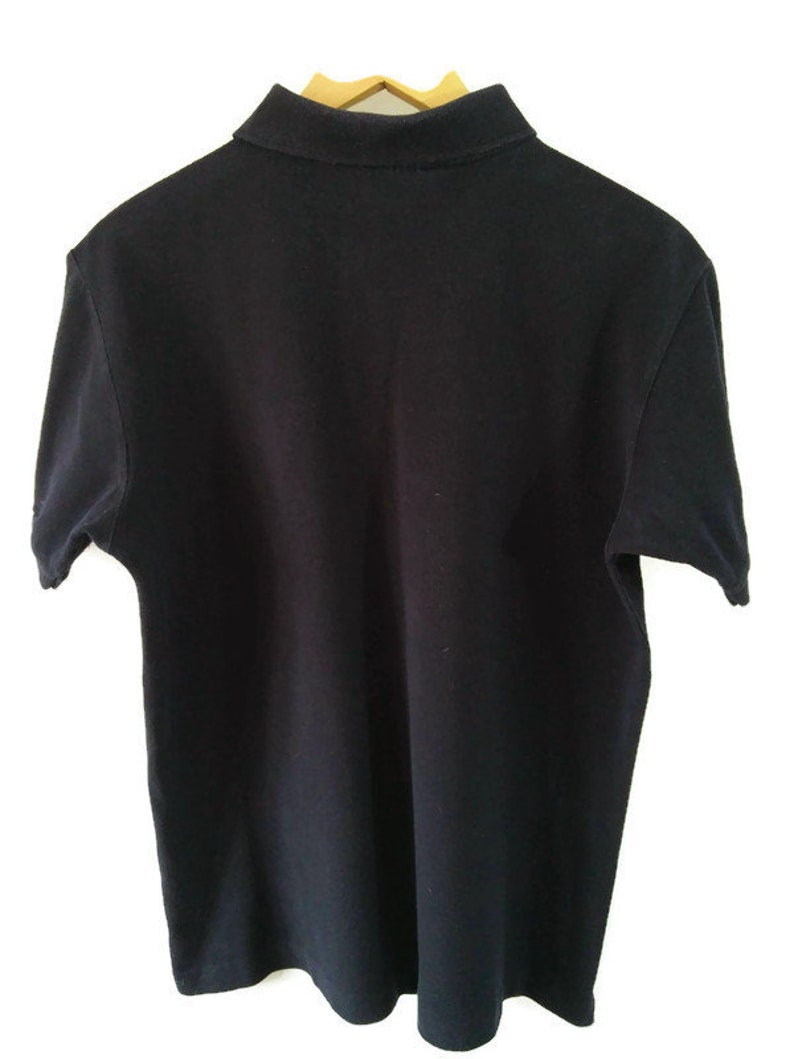 Classic Lacoste Black Polo Size 4
