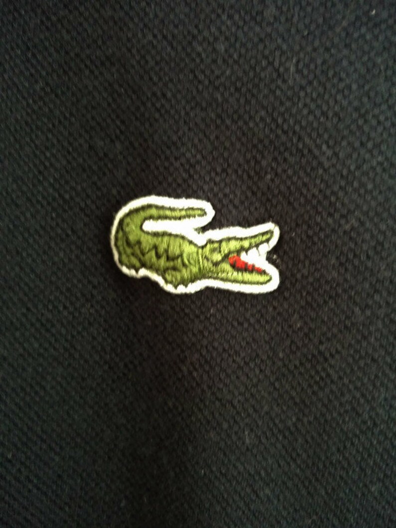 Classic Lacoste Black Polo Size 4