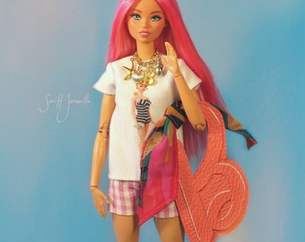 Beach Outfit to Barbie or Similar
