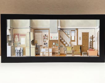 All In the Family gifts, All In the Family TV Show Gifts, All In the Family Memorabilia, All In the Family show gifts, Diorama, Wall Art