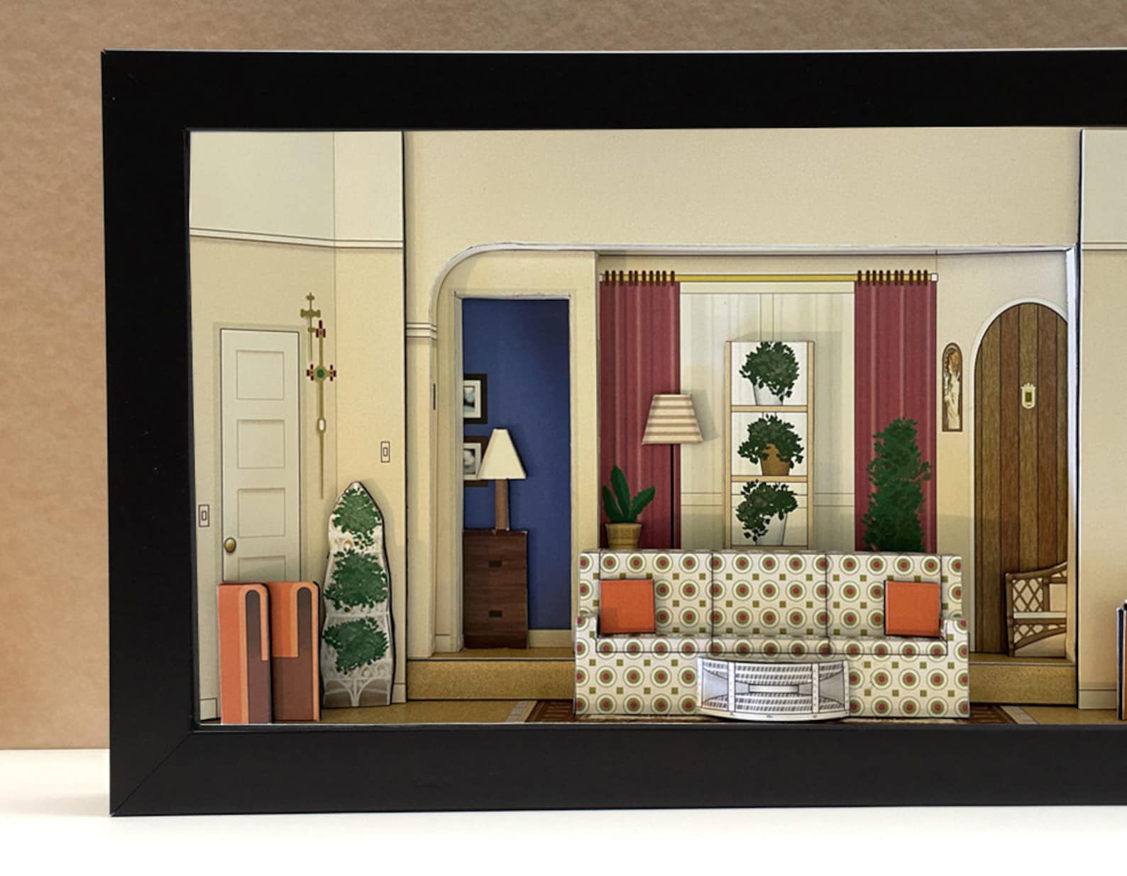 Three's Company Apartment Three's Company TV Show Gifts, Three's