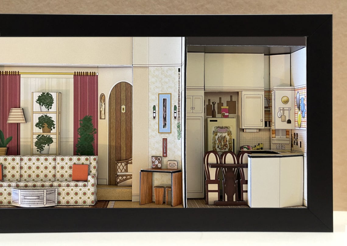 Three's Company Apartment Three's Company TV Show Gifts, Three's