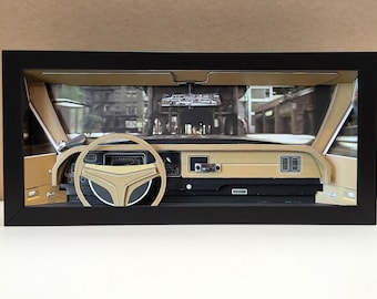 Blues Brothers themed gifts, Blues Brothers Gifts, Blues Brothers Memorabilia, Bluesmobile, Diorama, Diorama Art, Unique wall art