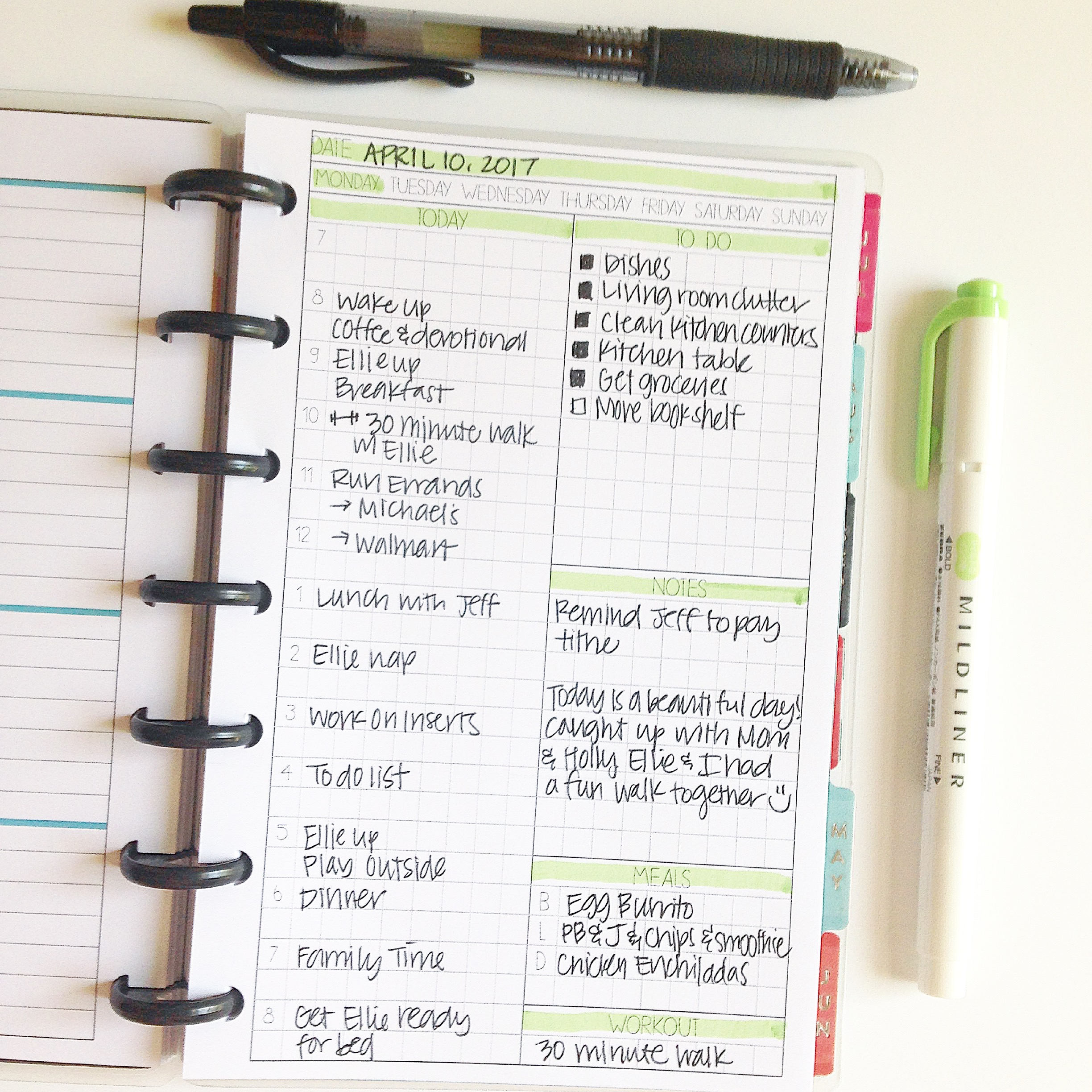 Digital Mini Happy Planner Size Undated Daily Grid Style Etsy Digital Mini Happy Planner Size Undated Daily Grid Style Etsy