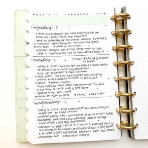 Digital Half Letter (A5) Size Dot Grid Inserts