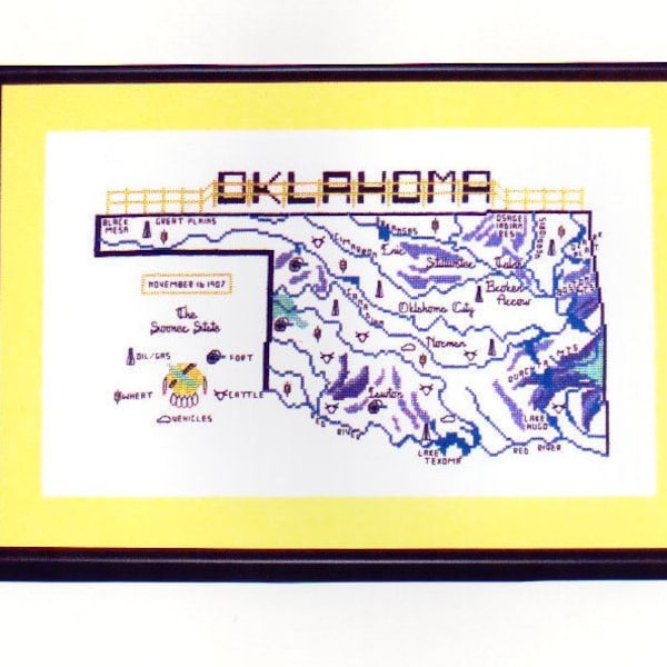 Oklahoma Stitch Etsy