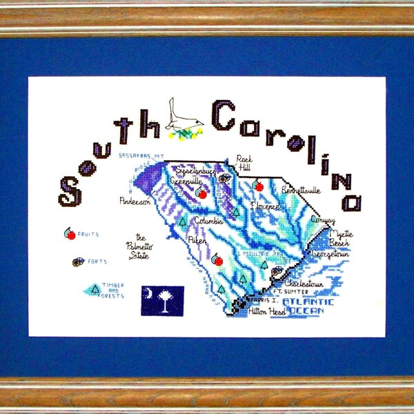 Gamecock Cross Stitch Etsy