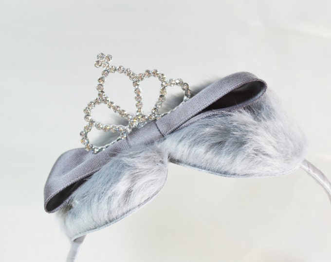 Baby crown headband, Girls headband, Princess crown headband, Princess tiara, Princess crown headband