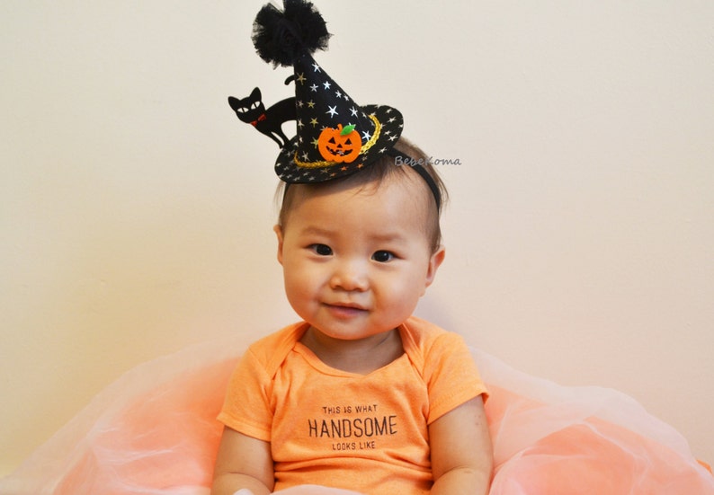 pumpkin headband baby
