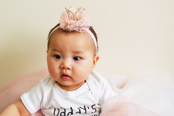 infant crown headband