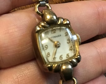 Vintage Wittnauer Women's Pegasus Horse 
