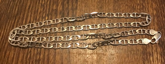 Sterling mariner chain 23 inches 23.6  Grams - image 1