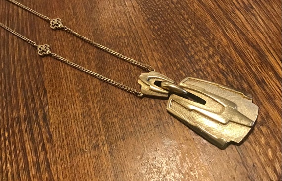 Vintage goldtone necklace 24 inches - image 1