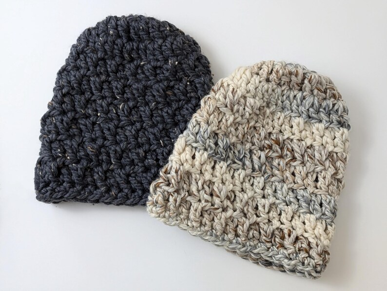 CROCHET Pattern / Chunky Hat Diy Design, Easy Super Bulky Crochet ...