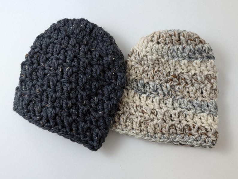 CROCHET Pattern / Chunky Hat Diy Design, Easy Super Bulky Crochet ...