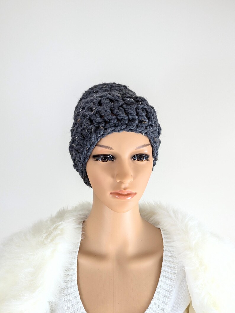 CROCHET Pattern / Chunky Hat Diy Design, Easy Super Bulky Crochet ...