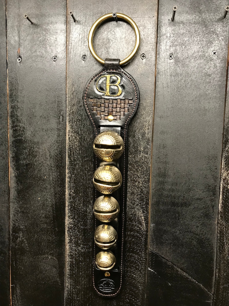 Custom Sleigh / Jingle Bells Door Hanger Solid Brass Holiday Etsy