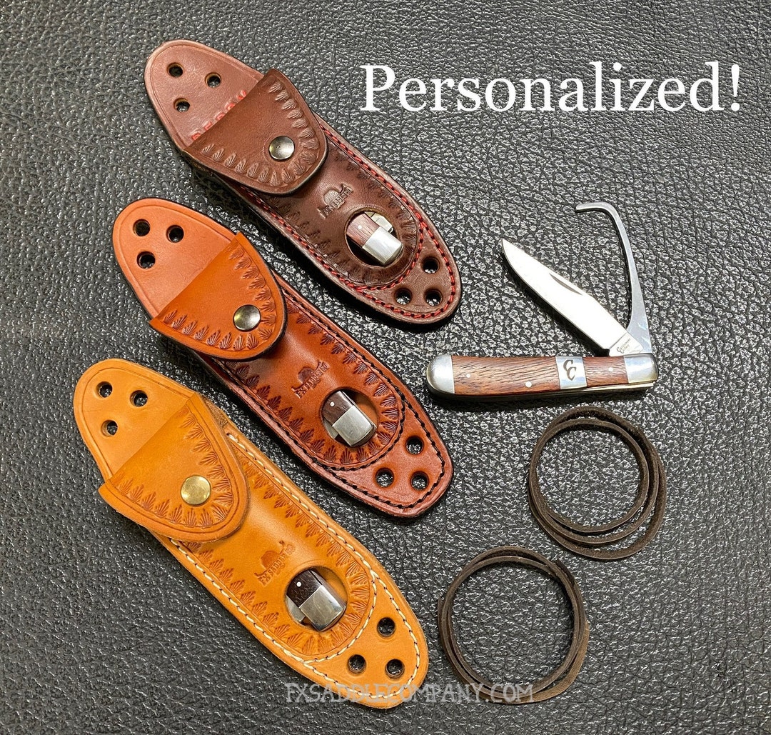 CUSTOM Equestrian Knife With Sheath / Case / Holster Hoof Pick Etsy