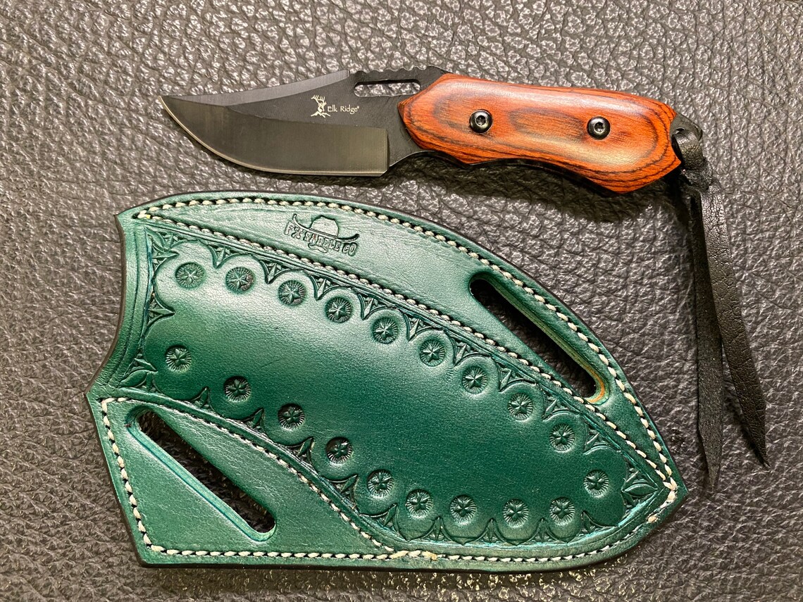 Pancake Sheath/Holster with Knife Fixed Blade Crossdraw Etsy