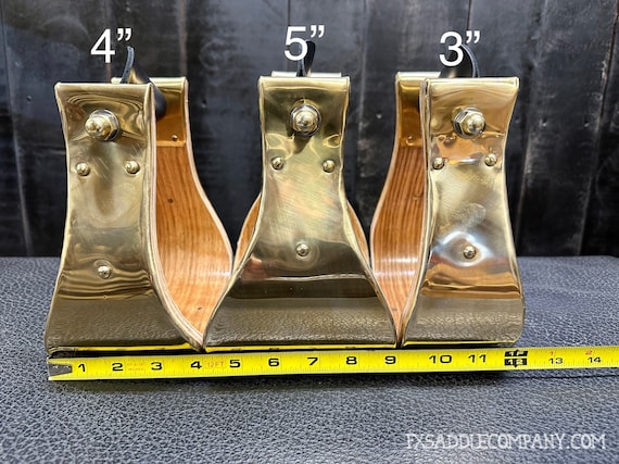 Étriers De Selle Western – Monel – Modèle Ranch/Roper/Cutter – Spur Saddlery – Neufs