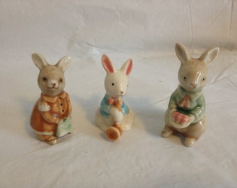 Porcelain rabbits | Etsy