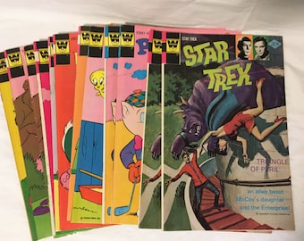 Whitman Comics 1970s ~ (12 Total, 9 Different) ~ Vintage Comic Books