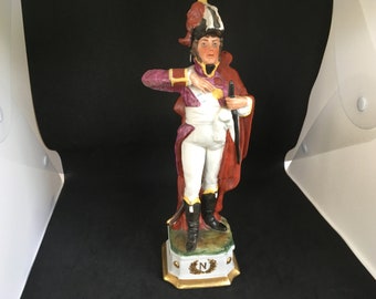 Vintage Capodimonte Dipietro 1261 Murat Porcelain Napoleonic Soldier Figure ~ 12.5" Tall