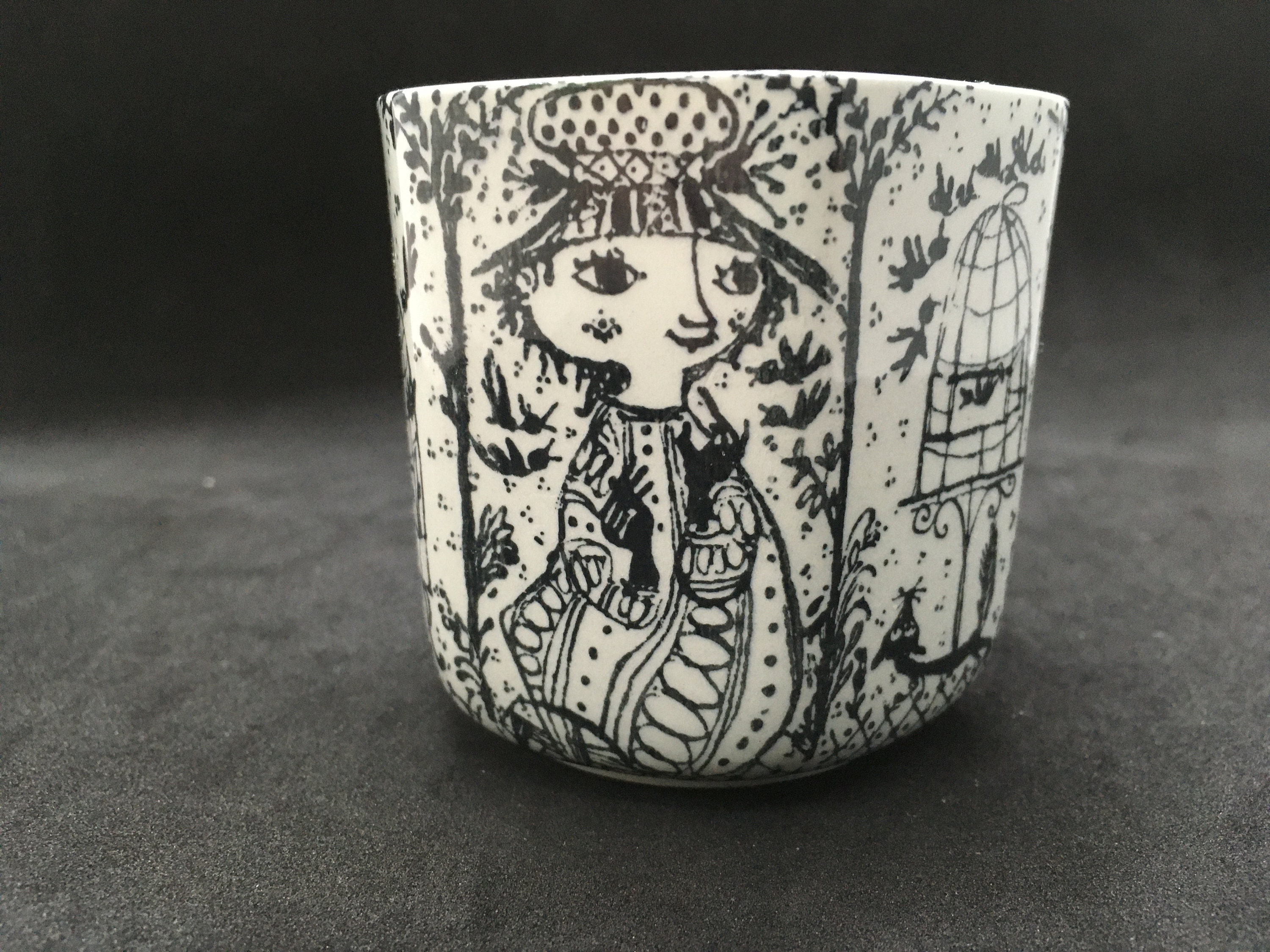 NYMOLLE ニモール Bjorn Wiinblad SPRING 大皿 NYMOLLE ニモール Bjorn Wiinblad SPRING 大皿 Danish Modern