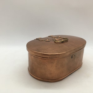 Svenskt Tenn Swedish Hinged Copper Trinket Box