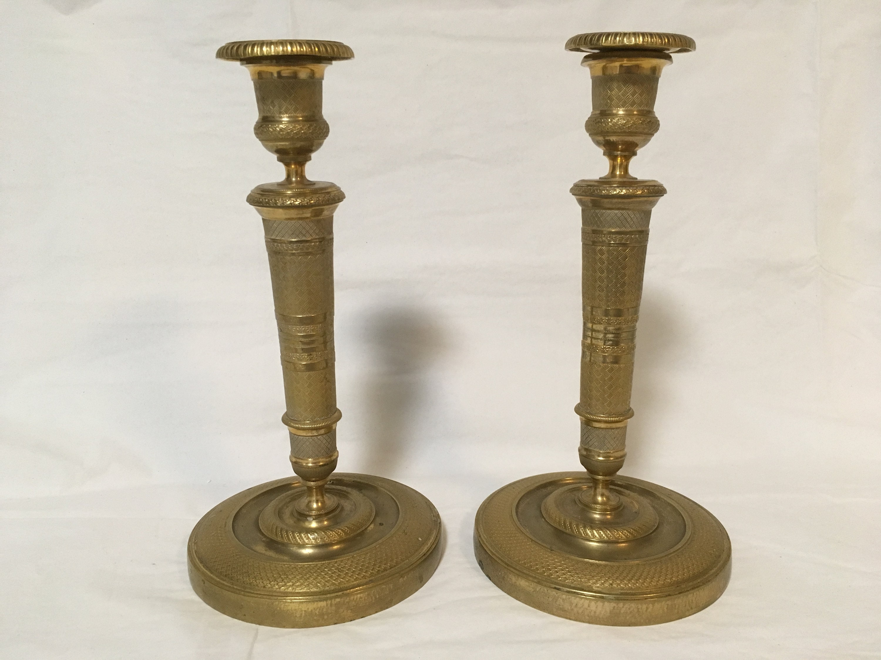 Antique Brass Indian Candlestick Holders Indian Brass Etsy
