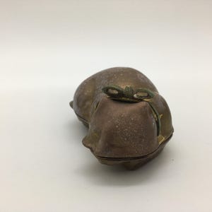 Metal Sleeping Cat Pill Box image 2