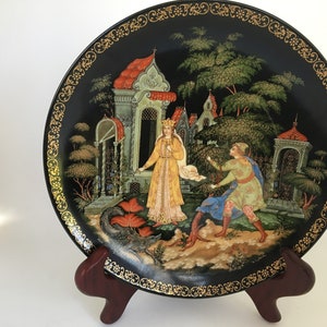 Bradford Exchange Plate ~ Made in Russia ~ &quot;Elena the Fair&quot;