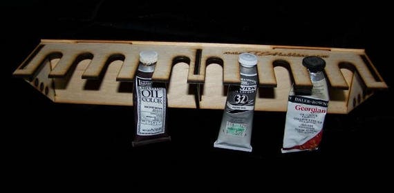 Wood Paint Bottle Rack Organizer for Vallejo Paint 216 Bottle Wall  Mountable 17ml / 0.574838oz Bottle Version 