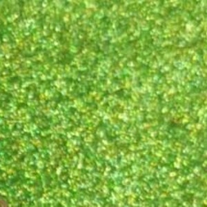 0.2mm Cat Eyes Hexagon Shapes Laser Glitter LB0601 - Laser Green