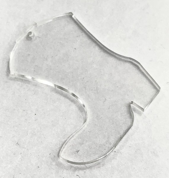 Download Boot Acrylic Blank W Svg Keychain Blanks Acrylic Blanks For Etsy