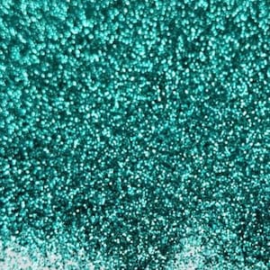0.3mm Teal Green Fine Glitter Pure Color B0702 - Teal Green