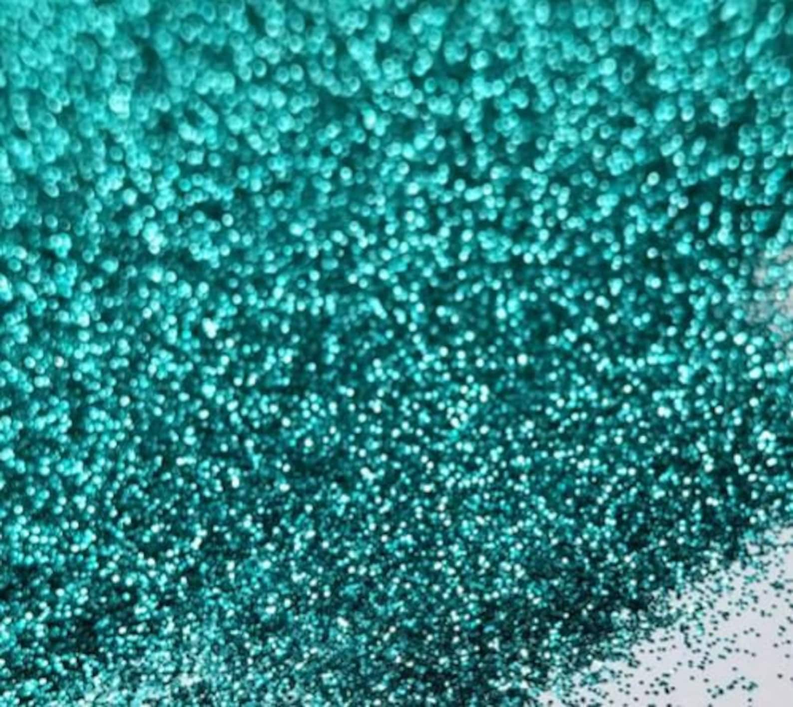 0.3mm Teal Green Fine Glitter Pure Color B0702 Teal Green Etsy UK