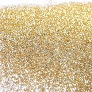 0.2mm Hexagon Shapes Champagne Gold Glitter B0212 - Champagne Gold
