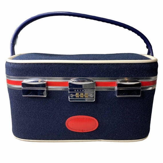Vintage Skyway Train Case, Cometic Case luggage