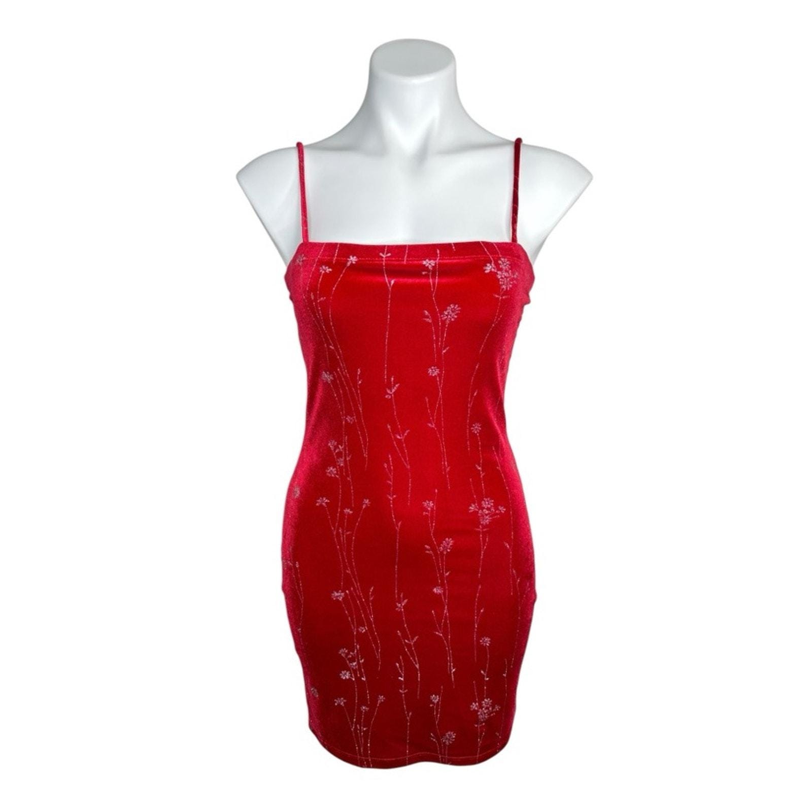 Tight Red Mini Dress - Etsy