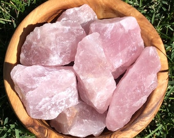 Raw Rose Quartz