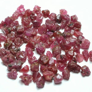 10 Pieces Natural Ruby Raw Rough