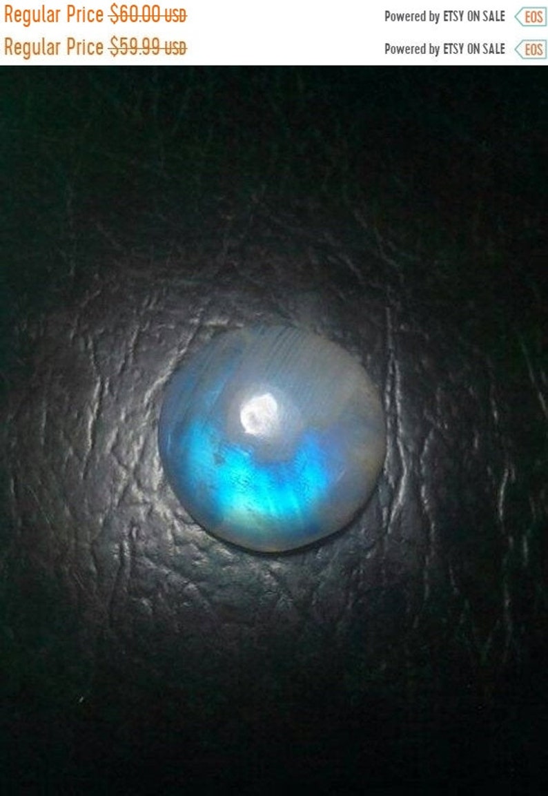 80/% OFF SALE Rainbow Moonstone Round Cabochon 17 MM