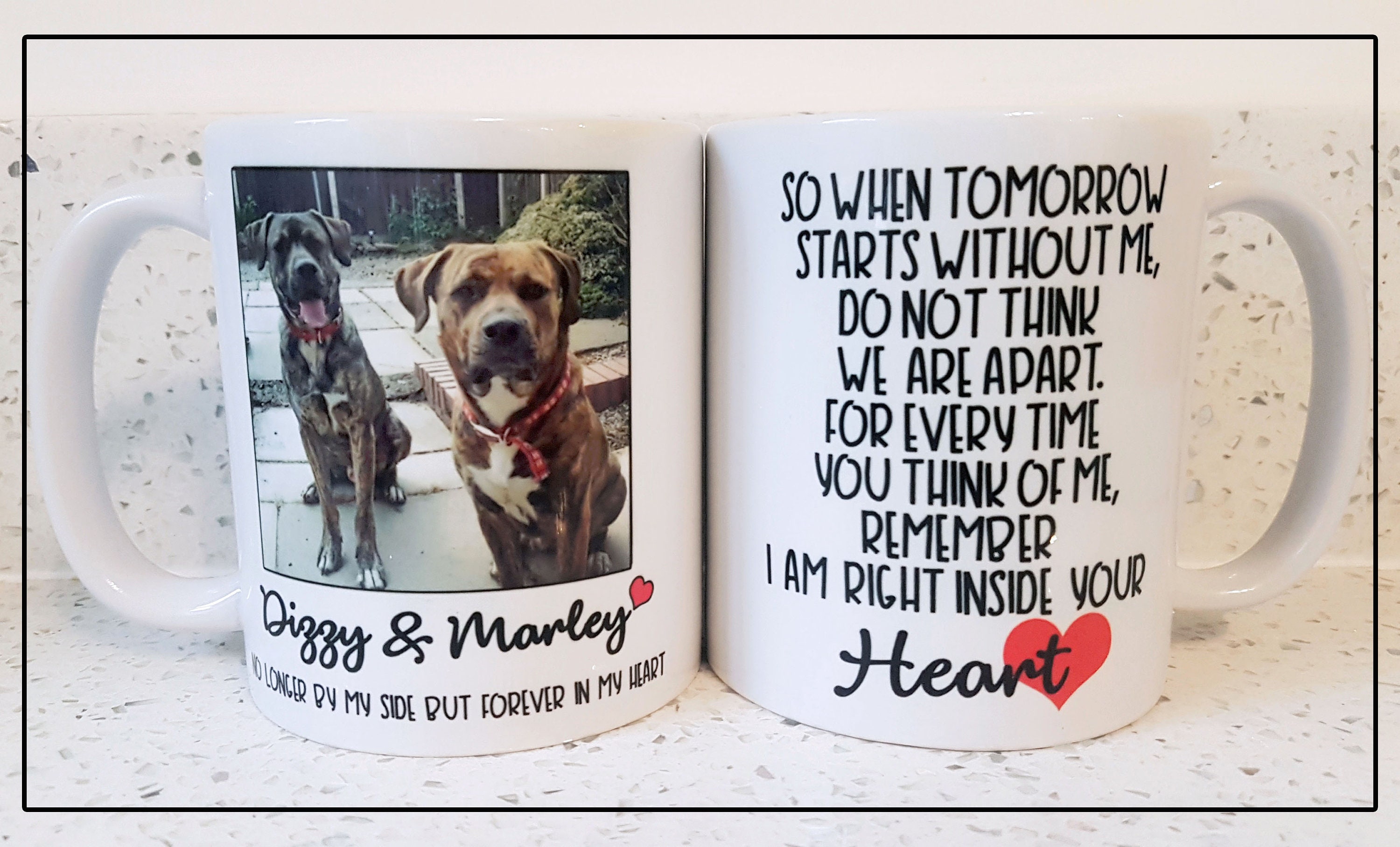 Personalised Pet Memorial Mug Cat Memorial Photo Mug Pet Etsy UK